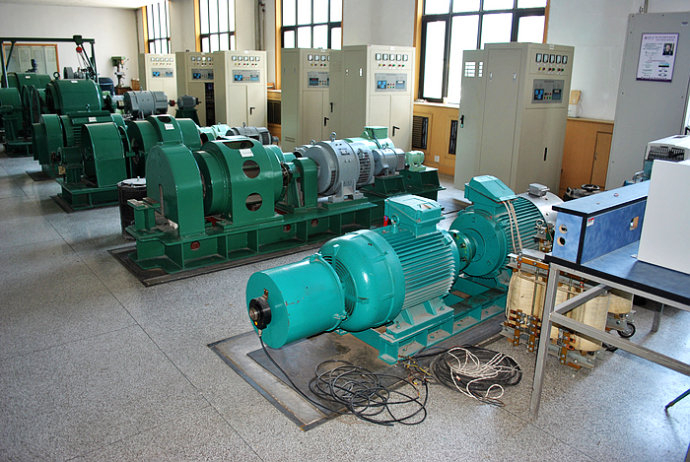 东营某热电厂使用我厂的YKK高压电机提供动力安装尺寸
